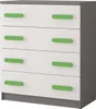 Ensemble pour chambre d'enfant Lit Armoire Étagère murale Voir les images du produit 3