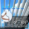 Sunjoy Aluminium Modulare Multi Lamellenpergola mit LED 3x3 Produktbild-Vorschau 4