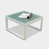Garten-Lounge-Set Outdoor-Ecksofa + Glas-Couchtisch Jamila Produktbild-Vorschau 5