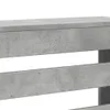 vidaXL Rivestimento per radiatori grigio cemento 104x20x82 Anteprima dell’immagine prodotto 7