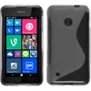 PhoneNatic Case kompatibel mit  Nokia Lumia 530 - grau Produktbild-Vorschau 1