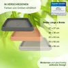 MePla - Untersetzer Venezia quadrat 58x58 terra Produktbild-Vorschau 3