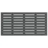 Wand-Kopfteil Grau 141x3x63 cm Massivholz Kiefer Produktbild-Vorschau 4
