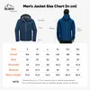 BUBW Herren Softshelljacke wasser- und winddicht mit Kapuze Produktbild-Vorschau 8