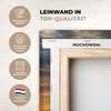 MuchoWow® - Leinwandbilder - Sonnenuntergang - Meer - Produktbild-Vorschau 3