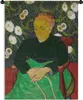 MuchoWow® Wandteppich Wandbehang Porträt von Madame Roulin Produktbild-Vorschau 1