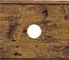 A close-up view of a wooden surface with a circular cutout. Podgląd zdjęcia produktu