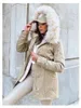 Dstreet. Parka para mujer, color beige, talla L Vista previa de la imagen del producto 1