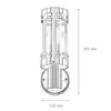 Außenleuchte Edelstahl IP44 Modern E27 Wandlampe Haus Hof Produktbild-Vorschau 7