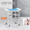 Sprchová stolička sprchová židle 405-480 mm výškově Náhled obrázku produktu 6
