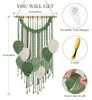 Solidchoice - Décoration murale en macramé, forme de Voir les images du produit 3