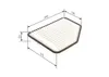 Bosch Luftfilter  F 026 400 162 Produktbild-Vorschau 8