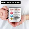Trendation - Fahrlerer Tasse Geschenk Lustiger Spruch Produktbild-Vorschau 2