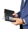 Leder Geldbörse Herren Portemonnaie RFID Hochformat Produktbild-Vorschau 2