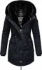 Navahoo Damen Jacke Parka Mantel Winterjacke Warm Gefüttert Produktbild-Vorschau 2