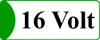 A green and white rectangular sign with black text. Produktbild-Vorschau