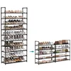 Schuhregal,10 Ebenen, Schuhablage, Schuhaufbewahrung, Produktbild-Vorschau 8