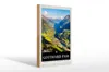 Holzschild Reise 20x30cm Gotthard Pass Wanderung Natur Produktbild-Vorschau 1