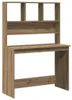 vidaXL Scrivania con ripiano in rovere Artisan 102x45x148cm Anteprima dell’immagine prodotto 8