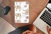 MuchoWow® Mauspad Mousepad Blumen - Elefant - Muster 18x27 Produktbild-Vorschau 3