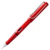 Stilografica a cartuccia LAMY safari rosso lucido M (medio) Anteprima dell’immagine prodotto 3