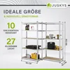 Juskys Lagerregal Basic 2er Set 180x90x40 cm - max. 1750 kg Produktbild-Vorschau 3