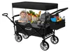 Skládací vozík Hauki Bollerwagen s střechou, dětský vozík, Náhled obrázku produktu 1