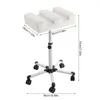 50-70cm Verstellbarer Pediküre Hocker mit Rädern Produktbild-Vorschau 2