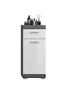 Hochschrank Scout Xonox - Smoke Silver/Weiß Hochglanz - Produktbild-Vorschau 2