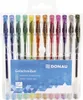 DONAU 5110100-99 Penna gel - 12 colori con glitter, Anteprima dell’immagine prodotto 7