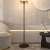 HOMCOM Moderne Stehlampe mit Kunstleinen-Schirm, Produktbild-Vorschau 9