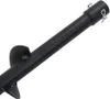 A close-up, angled view of a black auger bit attachment for a tool, isolated on a white background. Podgląd zdjęcia produktu