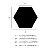 Flexible reflektierende Sechskant-Spiegelplatten Produktbild-Vorschau 3
