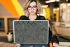 MuchoWow® Laptop Aufkleber Sticker Cover Muster - Blau - Produktbild-Vorschau 5
