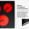 Klarstein Verosteel Plaque Vitrocéramique 45 cm - 3 Zones Voir les images du produit 4