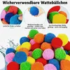60er Set Wiederverwendbare Wasserbälle,saugfähige Produktbild-Vorschau 3