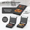 Olvy Kontaktgrill, 1800W, Elektrogrill Sandwichmaker, 7 Produktbild-Vorschau 9