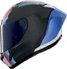Nolan X-804 RS Ultra Carbon Gemini Helm, schwarz/blau/weiß, Produktbild-Vorschau 5