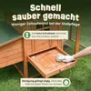 zooprinz Hühnerstall Hühnerhaus Modell | XXL | 182x103x75cm Produktbild-Vorschau 5