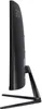 Side view of a black computer monitor on a stand. Produktbild-Vorschau