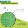 Windhager Frühbeetfolie 1,4 x 7,2 m transparent-grün Produktbild-Vorschau 3