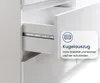 Kommode 76cm breit mit 4 Schubladen Kommode weiß schmal Produktbild-Vorschau 7