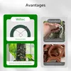 Wiltec Fil de jardin – Ø 2 mm x 50 m – en Acier revêtu de Voir les images du produit 5