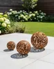 Kovová koule Dekorace – čtverce D35cm, otevřená struktura, Náhled obrázku produktu 8