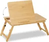 Relaxdays Laptoptisch Bambus klappbar Natur, ca. 49x61x30 Produktbild-Vorschau 7