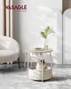 Kulatý odkládací stolek, malý konferenční stolek, s Náhled obrázku produktu 3
