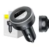 Baseus Enjoy transmiter FM ładowarka samochodowa LED 2x USB Podgląd zdjęcia produktu 25