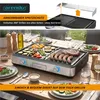 Grill de table Arendo, grill électrique, grill de balcon, 2 Voir les images du produit 6