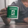 Glückwunsch zur Flucht du Verräterin Kaffeebecher Schwarz Produktbild-Vorschau 6
