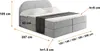 ALTDECOR Boxspringbett mit Matratze und Lattenrost, Topper, Produktbild-Vorschau 6